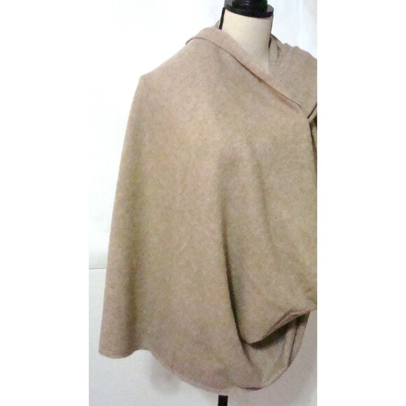 NWT New 100% Cashmere Scarf Wrap Long Womens Tan Ryllace Brown Taupe 100 X 28 - Picture 7 of 14